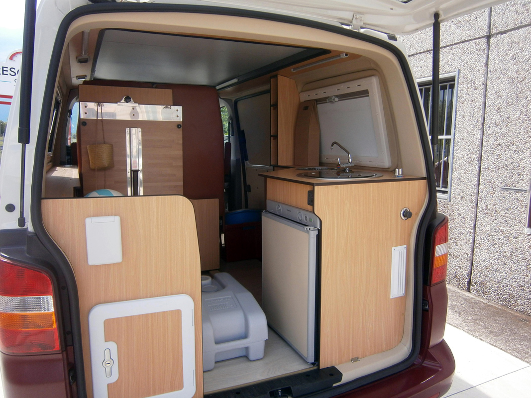 Letto per furgone: reimo camper vw t furgoni camperizzati, camper ... Veranda Inrichting disegno